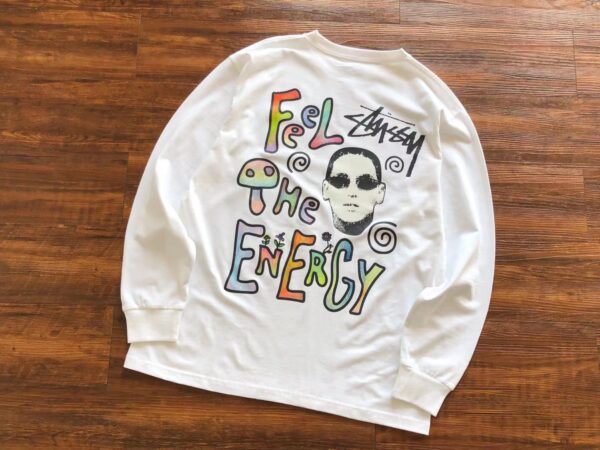 Pull Stussy Energy Blanc