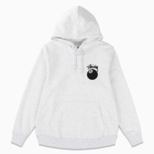 Sweat À Capuche 8 Ball Gris