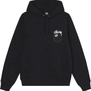 Sweat À Capuche 8 Ball Noir