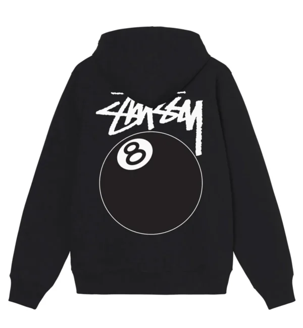 Sweat À Capuche 8 Ball Noir