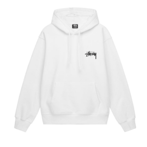 Sweat À Capuche Basic Stüssy Blanc