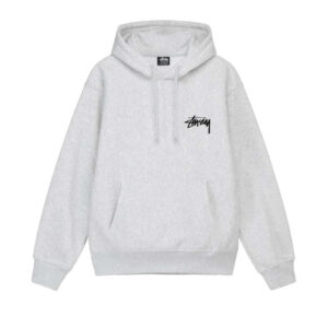 Sweat À Capuche Basic Stüssy Gris