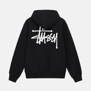 Sweat À Capuche Basic Stüssy Noir