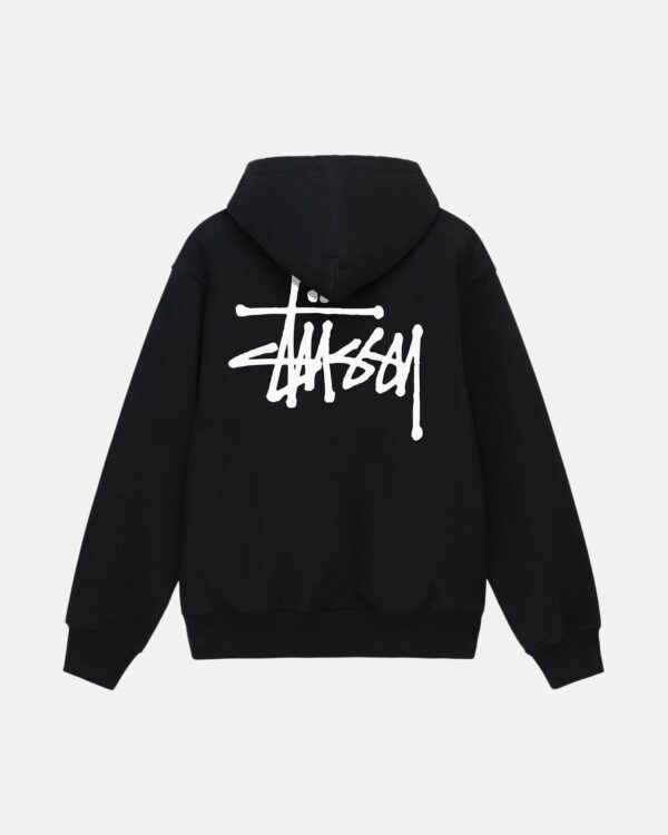 Sweat À Capuche Basic Stüssy Noir