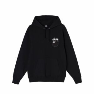 Sweat À Capuche Zippé 8 Ball Noir