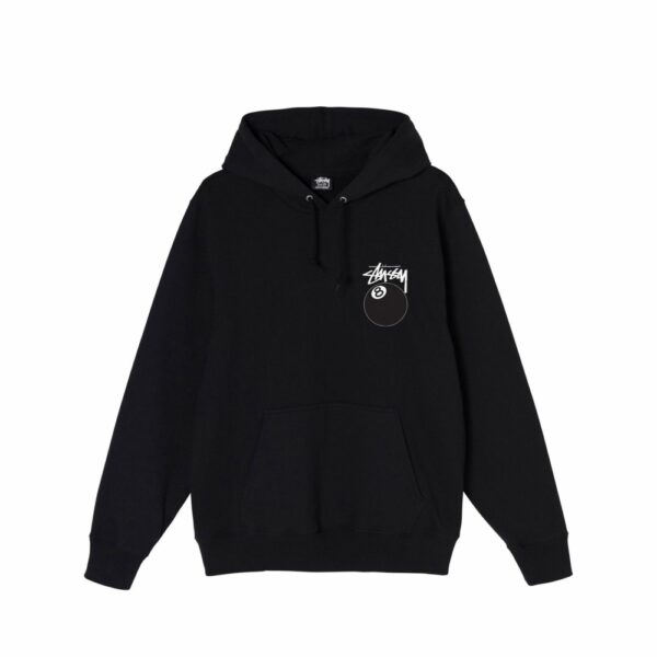 Sweat À Capuche Zippé 8 Ball Noir